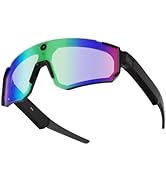 Zigtik AI Smart Glasses with Camera, 4K HD Video Recording Camera Glasses, AI Voice Control, Obje...