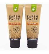 Redmond Earthpaste with Silver - Natural Non-Fluoride Toothpaste, 4 Ounce Tube (Cinnamon) (Cinnam...