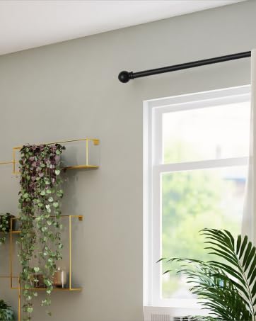 small curtain rods