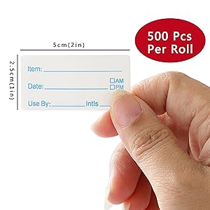 food labels stickers