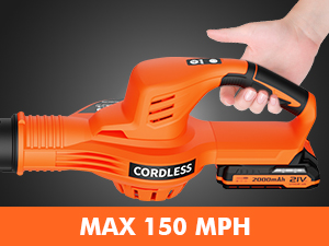 powerful leaf blower