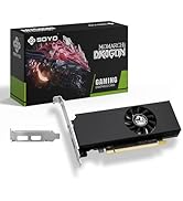 SOYO GeForce RTX 3050 6GB Low Profile Graphics Card, GDDR6 96-Bit, HDMI 2.1/DisplayPort 1.4a, PCI...