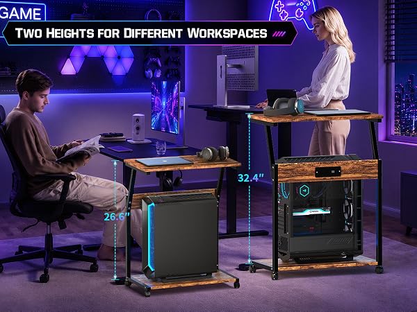 computer stand for floor