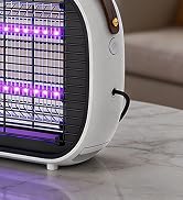 Buzbug LED Bug Zapper Indoor, 50000 H Long-Lasting LED, Energy Saving & Dual Band Attraction, Hig...