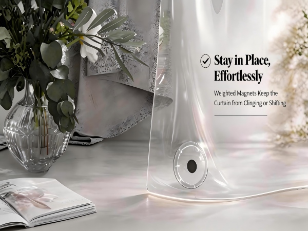 clear shower curtain liner waterproof bath liner PEVA plastic shower curtain transparent