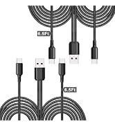 UCEC 6.5FT Dual USB C Cable, 2 in 1 USB A to USB Type C Splitter Charging Cable, Multi Split USB ...