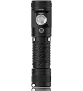 RovyVon AA145 Rechargeable EDC Flashlight Max 800 Lumens Super Bright | 110m Beam Distance, Wide ...
