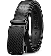 BOSTANTEN Mens Belt Leather Ratchet Belt For Men Dress and Casual with Adjustable Buckle, Trim to...