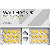 Wallhack PTFE Pill Mouse Skates | Premium Universal Skates for Gaming Mice | Ultra-Smooth Glide o...