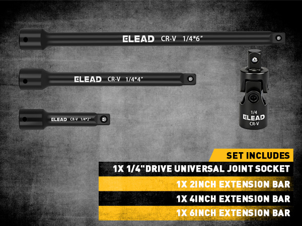 Socket Extension Bar Set