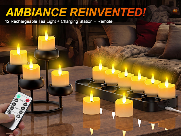 Rechargeable Tea Light