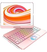 Touchpad Keyboard Case for iPad 9th Generation 10.2", iPad 9th/8th/7th Generation Case with Keybo...