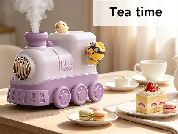 Mini Portable USB Desktop Train Humidifier 07-1