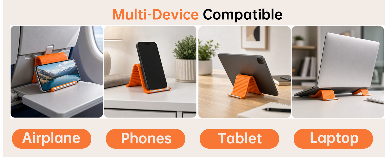 multiple stand travel phone holder flexible silicone phone holder