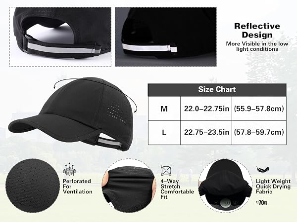 running hat for men women