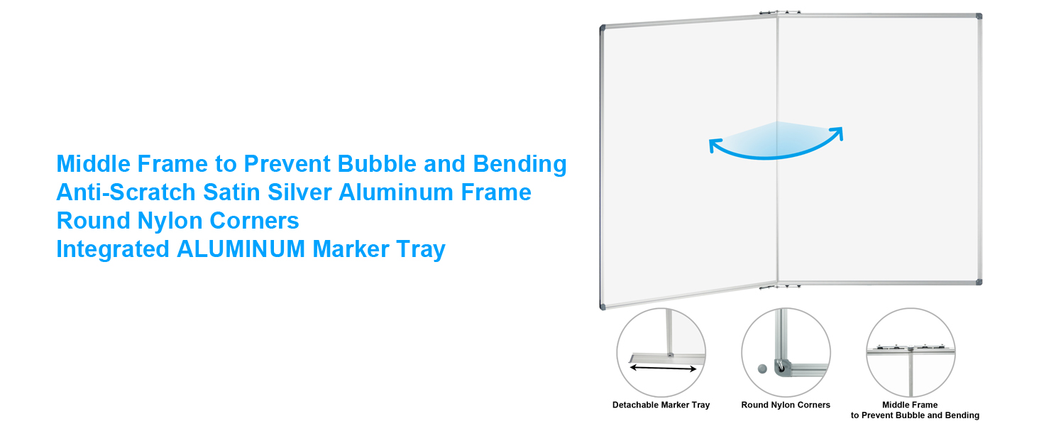 white board flodable board