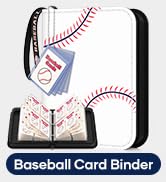 Mlikero Baseball Card Binder 720 Pocket, Trading Card Binder with Card Display Design, Premium Ca...