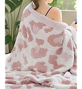 blunique Leopard Throw Blanket for Couch Bed Sofa Ultra Soft Cozy Animal Print Blanket, Lightweig...