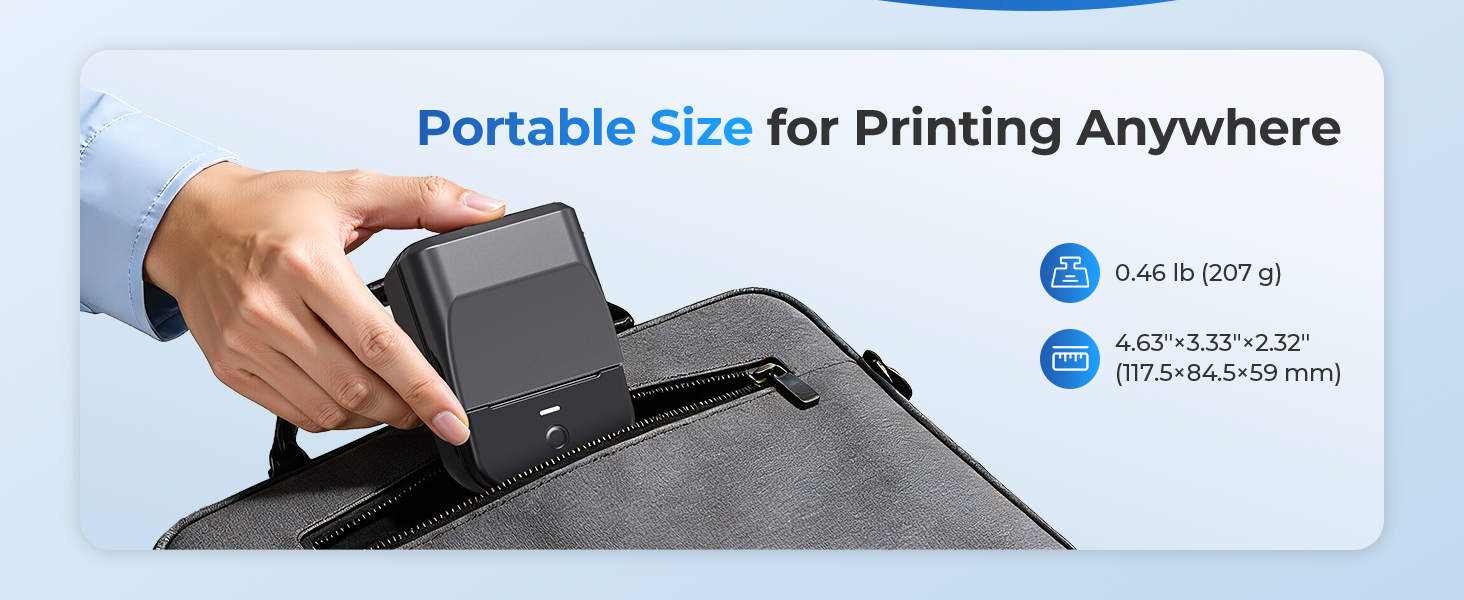 label maker machine with tape label printer thermal printer sticker printer thermal label printer