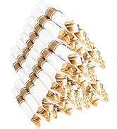 Joyido 400PCS Pre Rolled Gold Plastic Silverware Sets - Heavy Duty Hammered Gold Cutlery Include ...