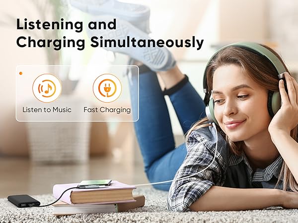 Audio and Charger Adapter