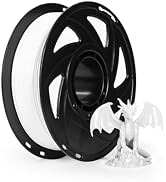 TRONXY Rapid PETG Filament 1.75mm White 1KG, High Speed Printing up to 600mm/s, Dimensional Accur...