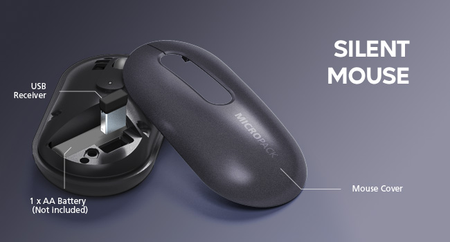 Bluetooth + 2.4G Wireless Mouse