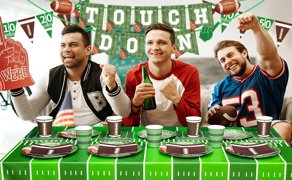 football birthday party decorations 1