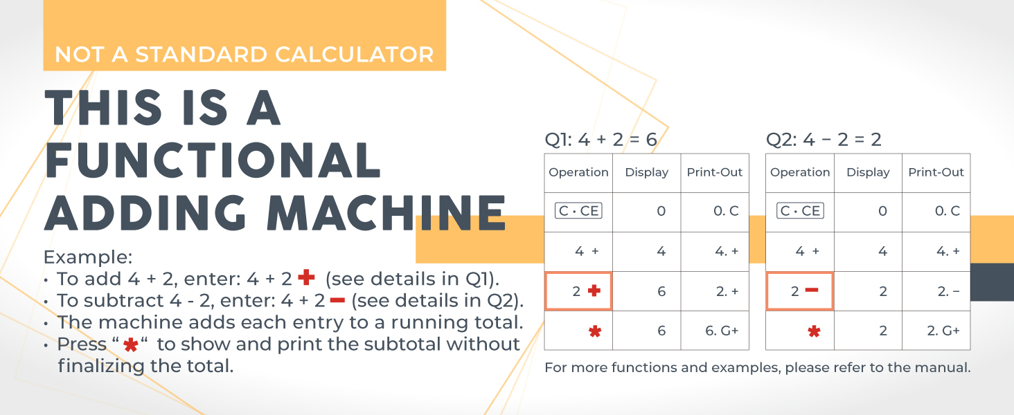 printing calculator