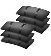 300 LBS Umbrella Base Weights Sandbags, 6 Packs Sand Bags for Weight, Weatherproof Fillable Heavy...
