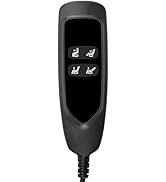 Hommoat 4 Button 5 Pin Remote Control for Dual Motor Power Lift Recliner Chair, Recliner Remote R...