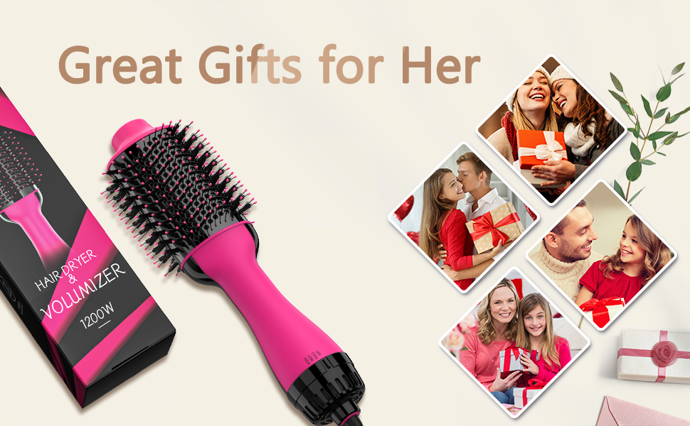 hair dryer brush blow dryer brush in one