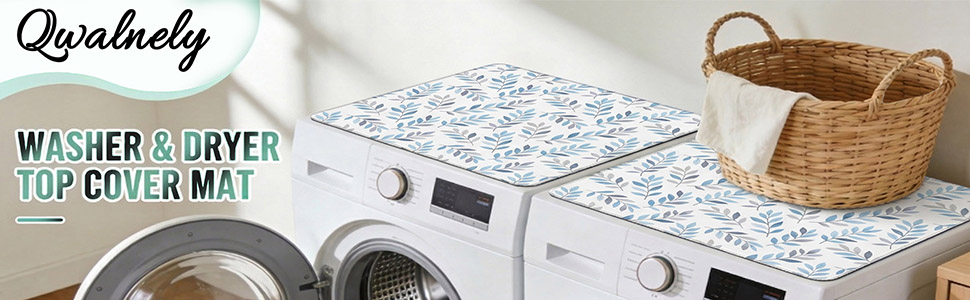washer and dryer covers for the top
