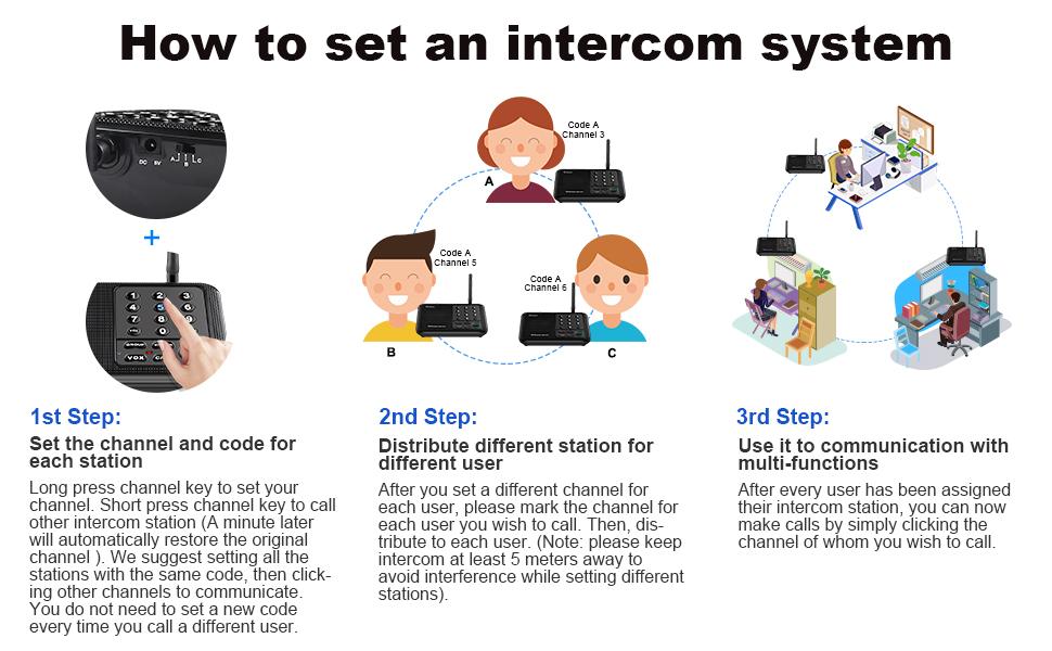 wireless intercom for home