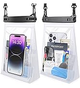 Large Waterproof Phone Pouch Floating, Waterproof Phone Case for iPhone 14 Plus 13 Pro Max 12 11 ...