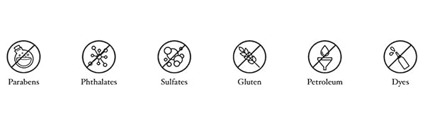 All Deep Steep products are Paraben Free, Phthalates Free, Sulfate Free, Gluten Free, Petroleum Free