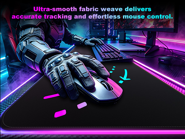 3 in 1 Wireless Charging RGB Gaming Mouse Pad