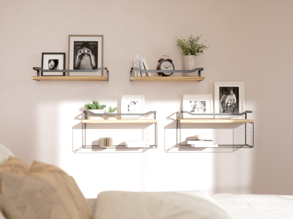 floating shelves