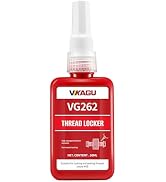 VIKAGU 262 Thread Lock High Strength Threadlocker,50ml