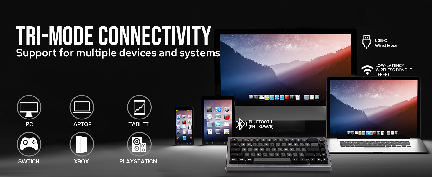 EK68 wireless gaming keyboard