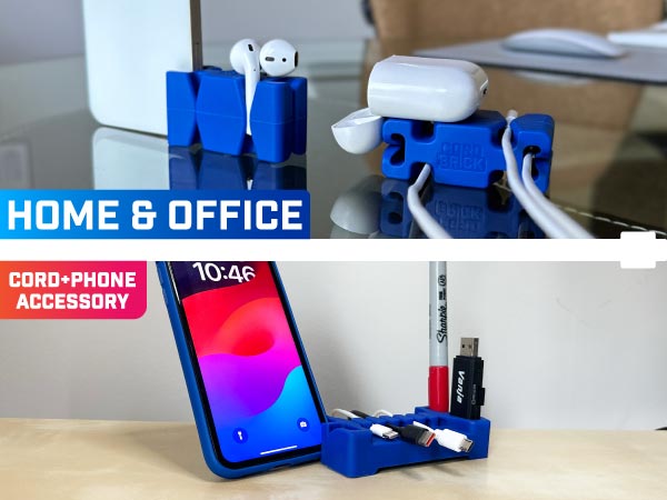 Use CordBrick and DeskBrick at Home - or at the Office
