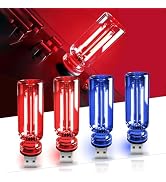 LINFGWNF USB Light,Touch Dimmable Mini LED Lights,Portable Retro Glass Bottle Decorative Lights f...