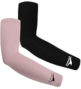 Achiou Cooling Ice Silk Arm Sleeves, Summer UV Sun Protection Compression Sleeves UPF 50+ for Wom...