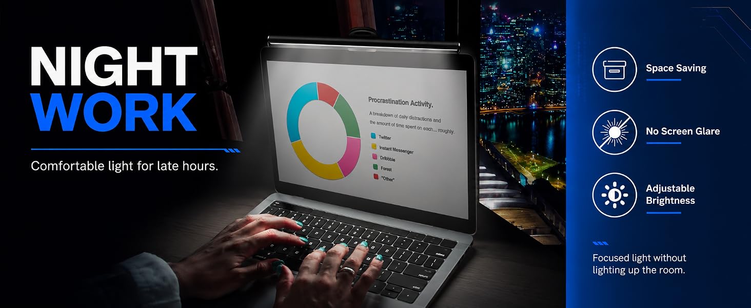 Laptop Monitor Light Bar