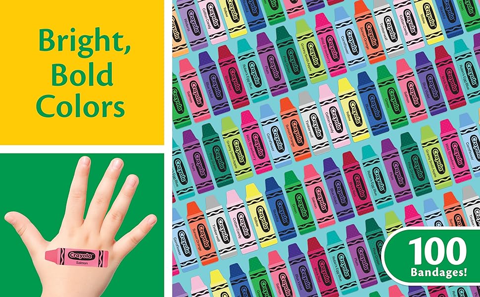 BRIGHT, BOLD COLORS
