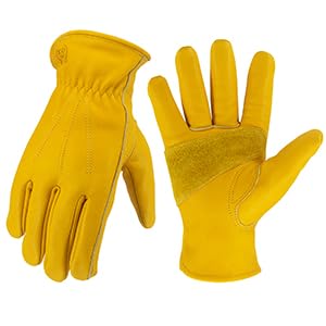 leather work gloves