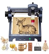 ACMER S1 Laser Engraver Machine, 2500mW Lazer Cutter for Wood and Acrylic | 130 x 130mm Working A...