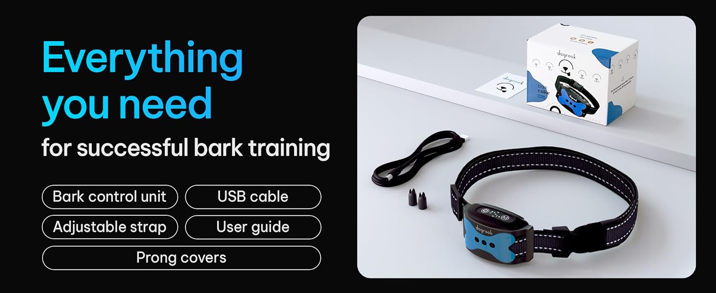 DogRook Bark Collar - Everything you need