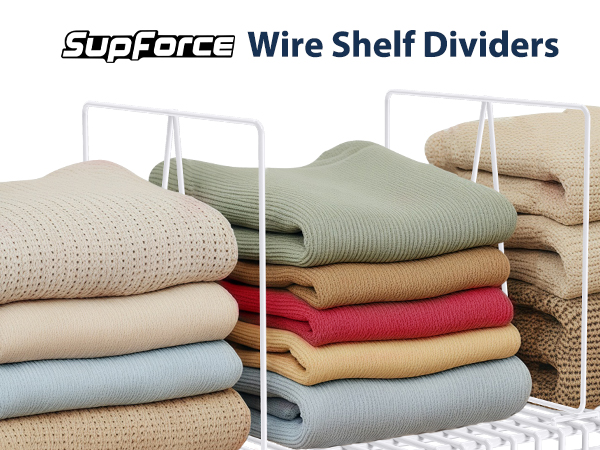 Wire Shelf Dividers