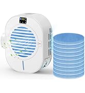 4-in-1 Indoor Dryer Vent, Dryer Vent Box with Dehumidifier and 10 Pack Replacement Filters for Pr...